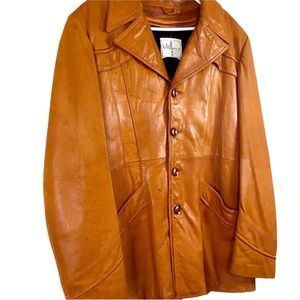 Vintage Women’s Wilson Leather Coat Size 42